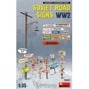 Soviet Road Signs WW2, 1/35 - MiniArt 35601