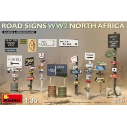 Road Signs WW2 (N.Africa), 1/35 - MiniArt 35604