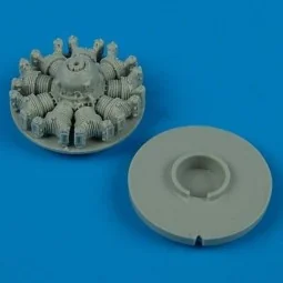 Dauntless engine für Hasegawa Bausatz, 1/72 - Quickboost QB72 222