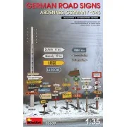 German Road Signs WW2 (Ardennes, Germany 1945), 1/35 - MiniArt 35609