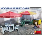 Modern Street Cafe, 1/35 - MiniArt 35610 Modern Street Cafe, 1/35 - MiniArt 35610