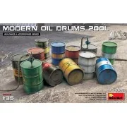Modern Oil Drums (200l), 1/35 - MiniArt 35615