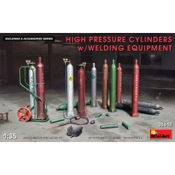 High Pressure Cylinders w/Welding Equipment, 1/35 - MiniArt 35618