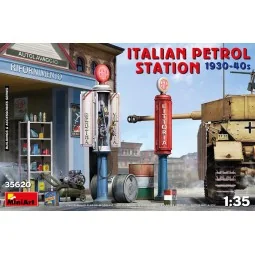 Italian Petrol Station 1930-40s, 1/35 - MiniArt 35620