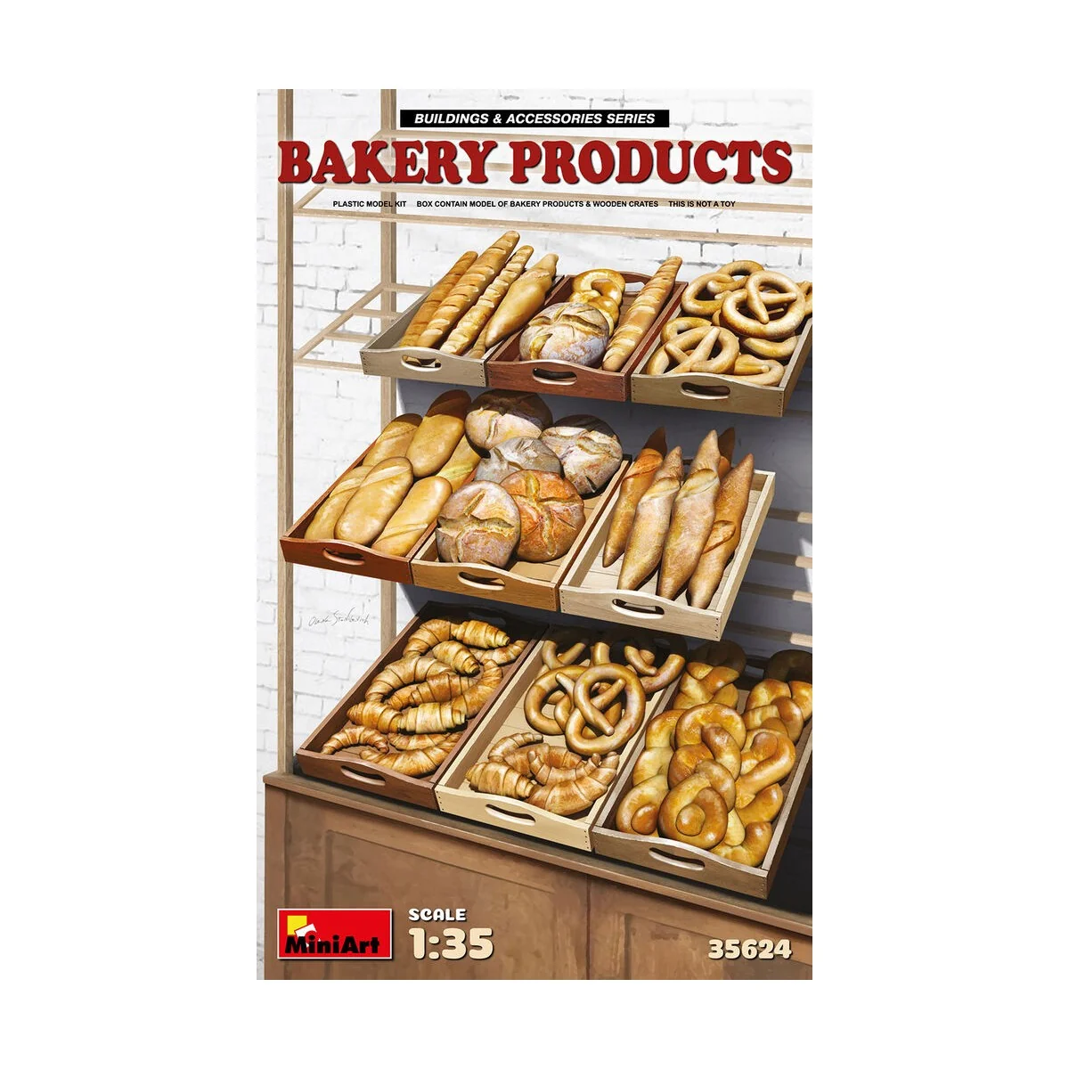 Bakery Products, 1/35 - MiniArt 35624