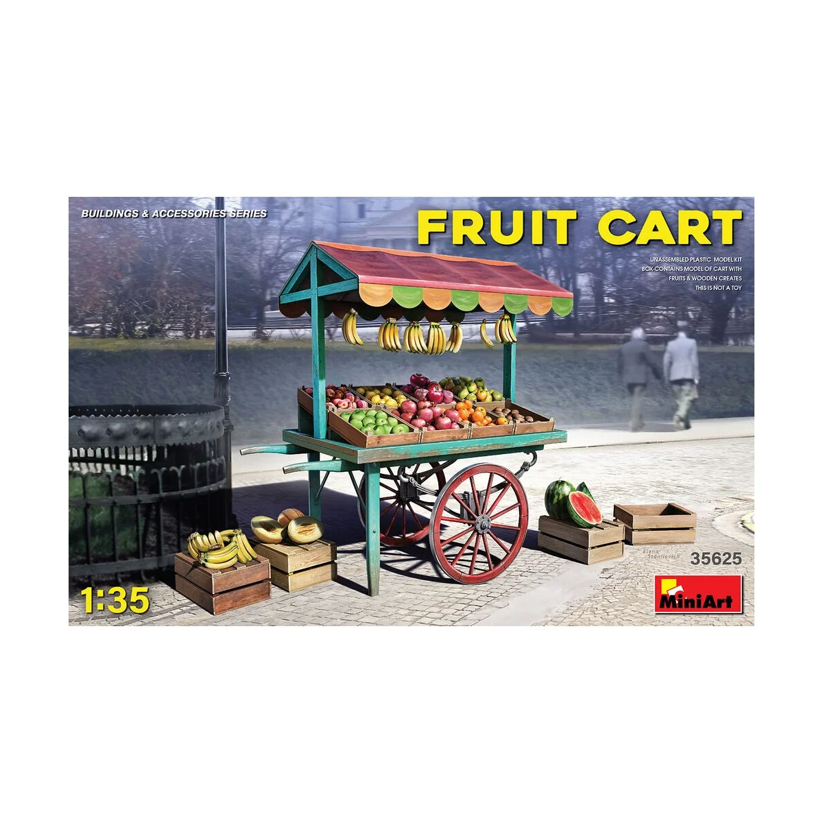 Fruit Cart, 1/35 - MiniArt 35625 Fruit Cart, 1/35 - MiniArt 35625