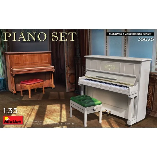 Piano Set, 1/35 - MiniArt 35626