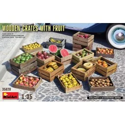 Wooden Crates with Fruit, 1/35 - MiniArt 35628
