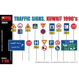 Traffic Signs. Kuwait 1990's, 1/35 - MiniArt 35631