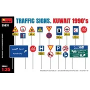 Traffic Signs. Kuwait 1990's, 1/35 - MiniArt 35631