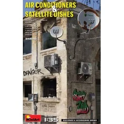 Air Conditioners & Satellite Dishes, 1/35 - MiniArt 35638