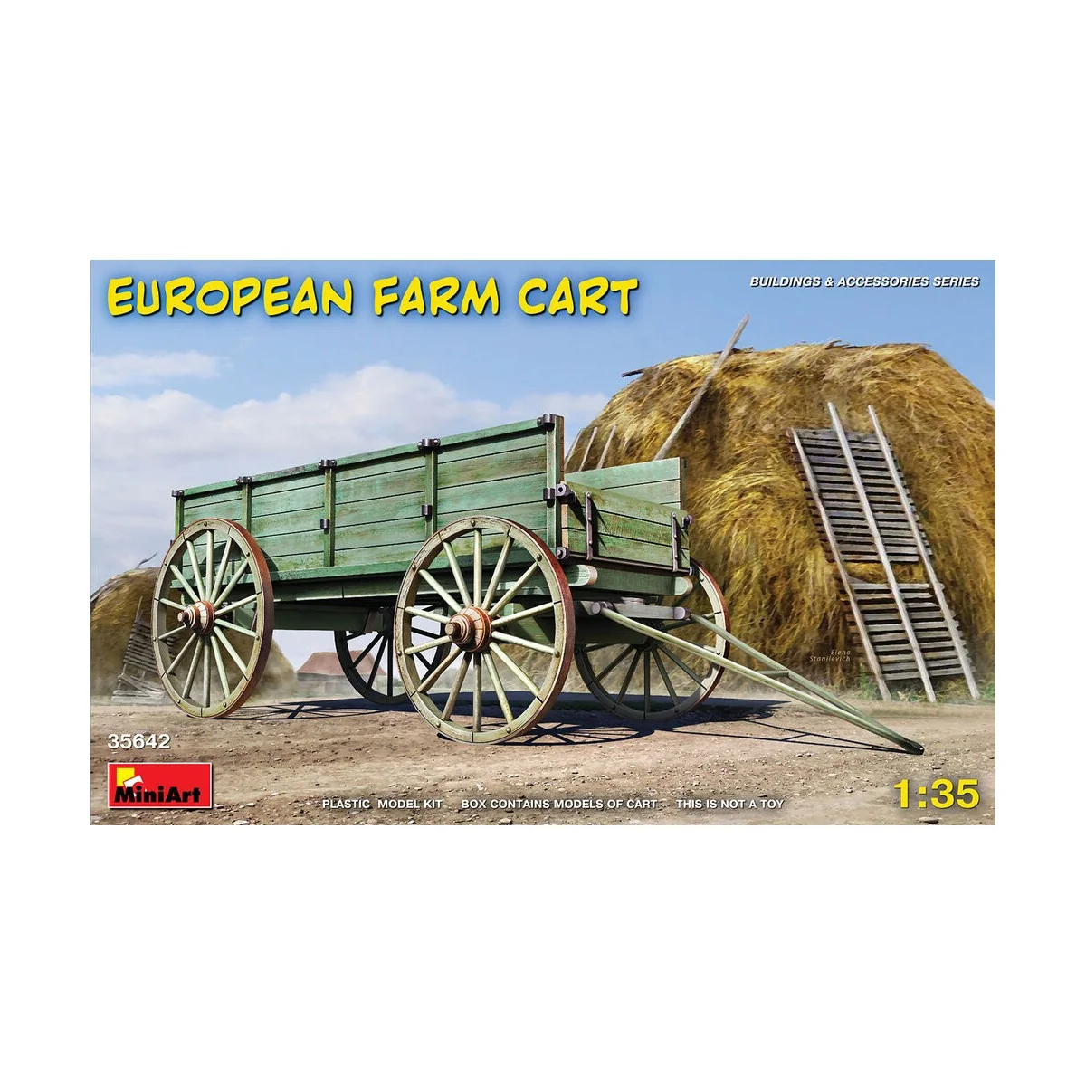 European Farm Cart, 1/35 - MiniArt 35642