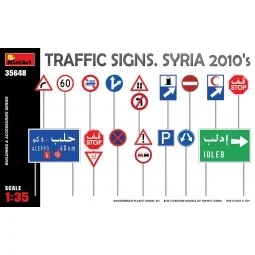 Traffic Signs. Syria 2010's, 1/35 - MiniArt 35648