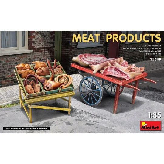 Meat Products, 1/35 - MiniArt 35649 Meat Products, 1/35 - MiniArt 35649