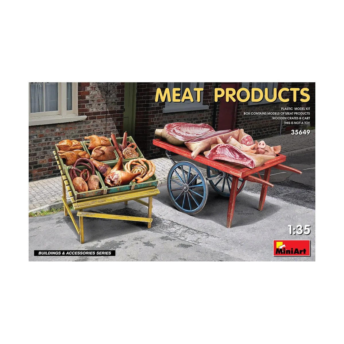 Meat Products, 1/35 - MiniArt 35649 Meat Products, 1/35 - MiniArt 35649