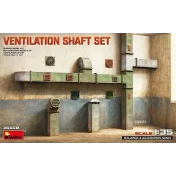Ventilation Shaft Set, 1/35 - MiniArt 35650
