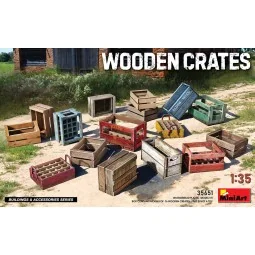 Wooden Crates, 1/35 - MiniArt 35651