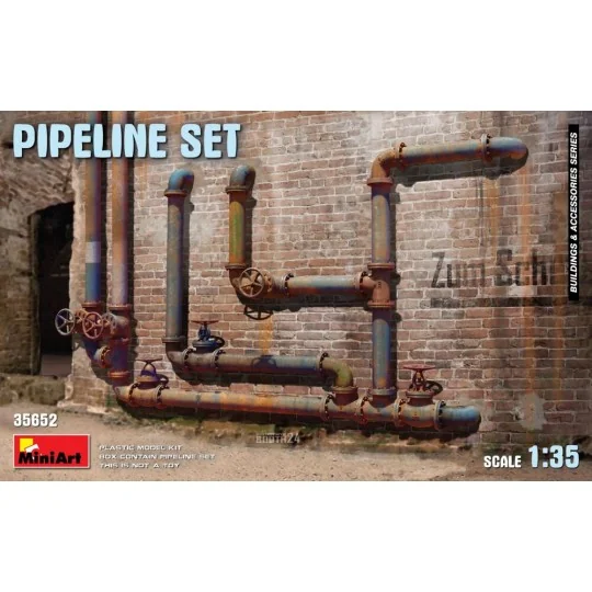 Pipeline Set, 1/35 - MiniArt 35652 Pipeline Set, 1/35 - MiniArt 35652