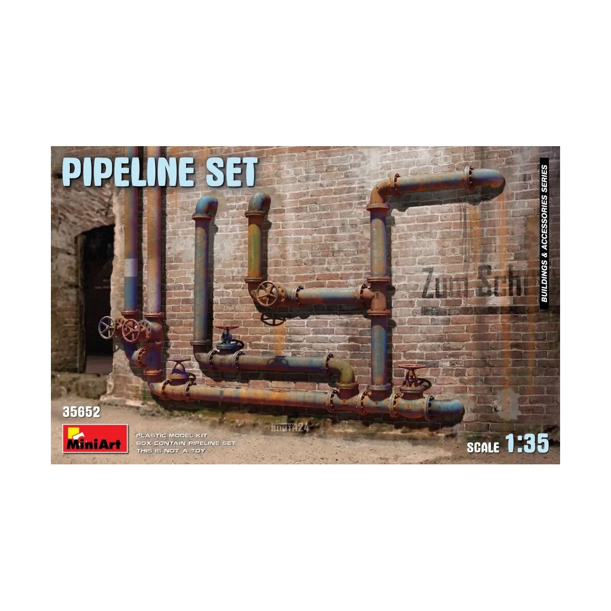 Pipeline Set, 1/35 - MiniArt 35652 Pipeline Set, 1/35 - MiniArt 35652