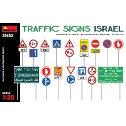 Traffic Signs. Israel, 1/35 - MiniArt 35653