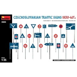 Czechoslovakian Traffic Signs 1930-40’s, 1/35 - MiniArt 35655