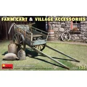Farm Cart with Village Accessories, 1/35 - MiniArt 35657