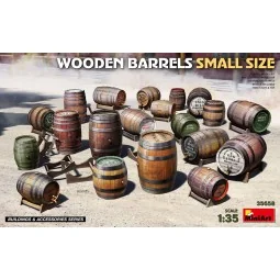 Wooden Barrels Small Size, 1/35 - MiniArt 35658