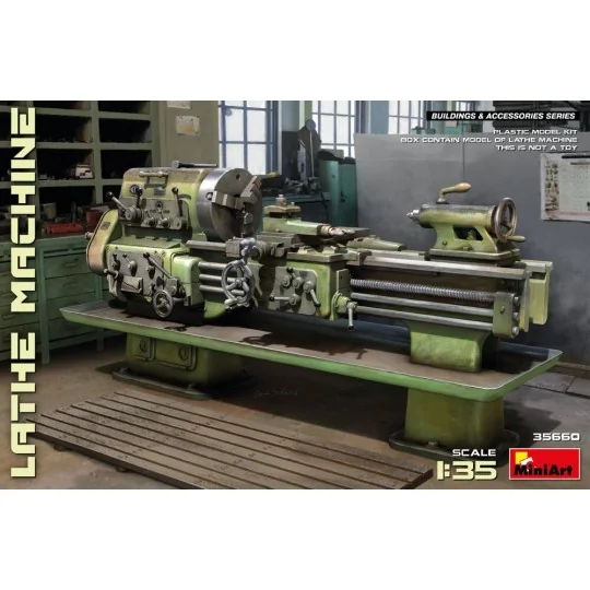 Lathe Machine, 1/35 - MiniArt 35660 Lathe Machine, 1/35 - MiniArt 35660