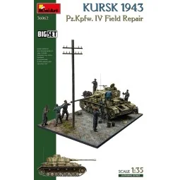 Kursk 1943. Pz.Kpfw. IV Field Repair. Big Set, 1/35 - MiniArt 36062