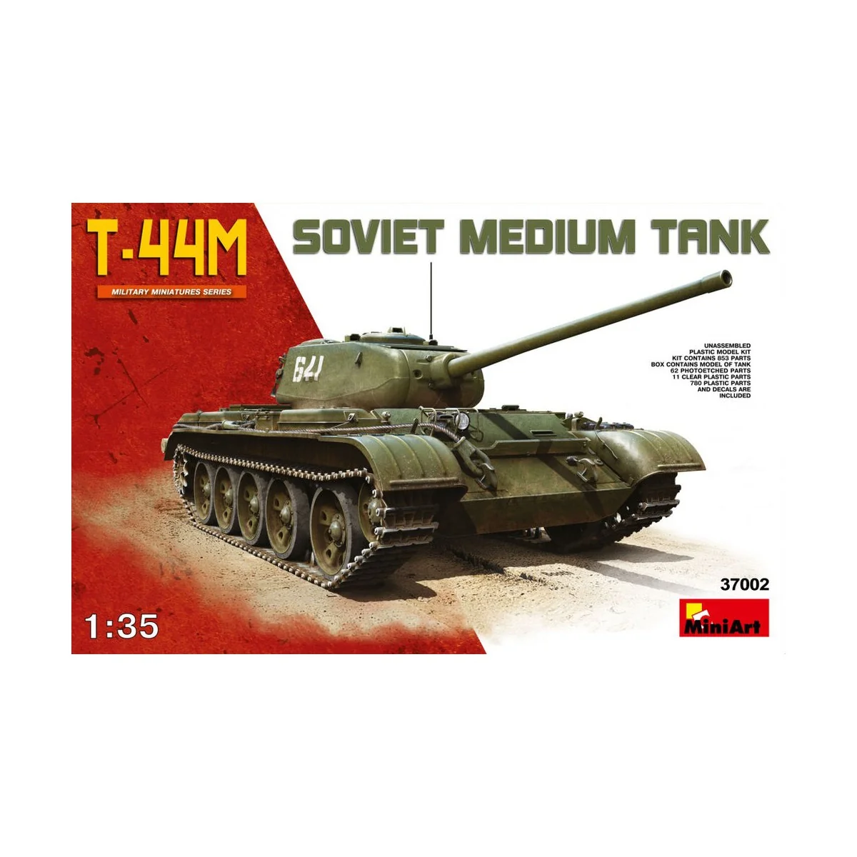 T-44M, 1/35 - MiniArt 37002 T-44M, 1/35 - MiniArt 37002