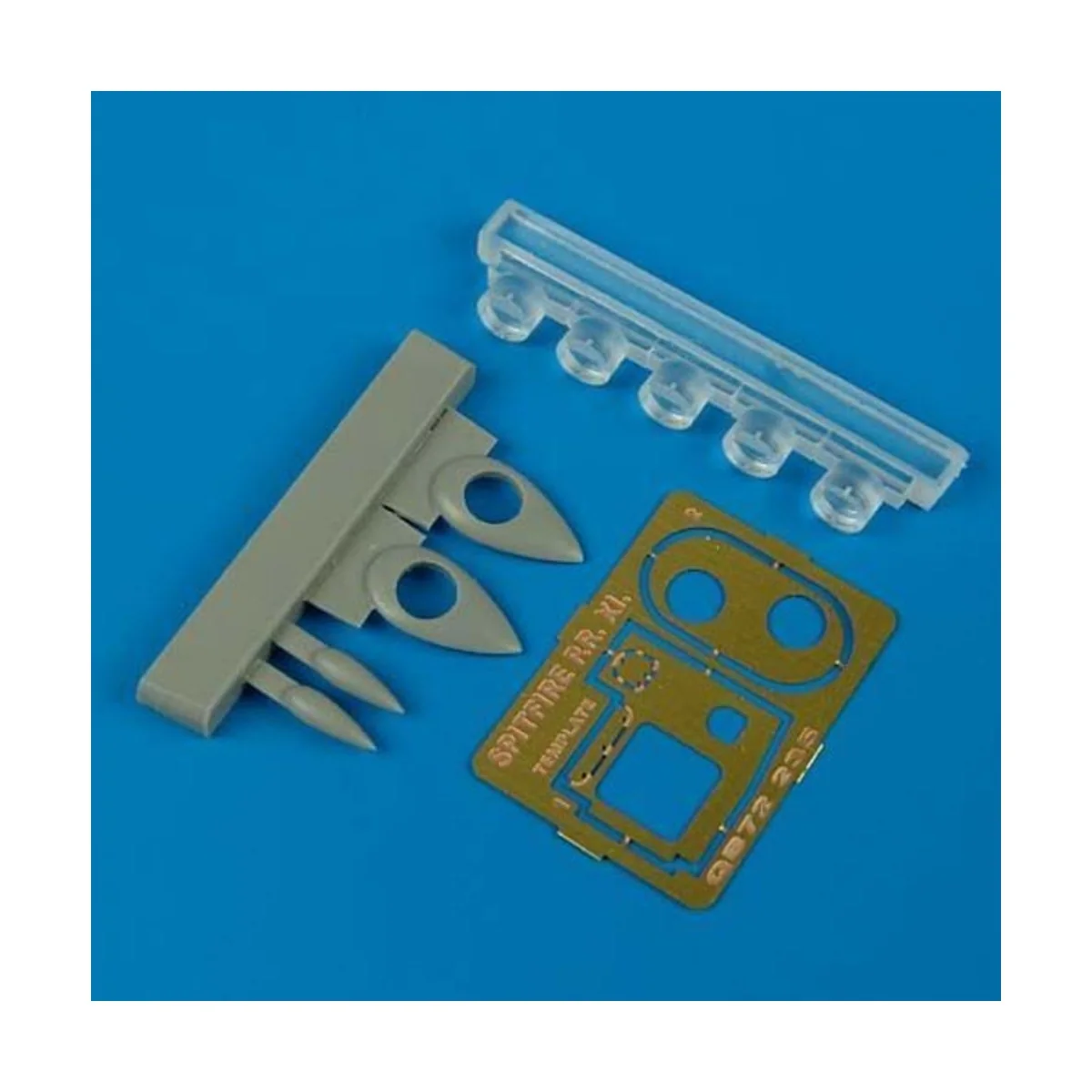 Spitfire PR XI cameras for Hasegawa, 1/72 - Quickboost QB72 235 Spitfire PR XI cameras for Hasegawa, 1/72 - Quickboost QB72 235