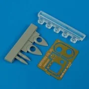 Spitfire PR XI cameras for Hasegawa, 1/72 - Quickboost QB72 235 Spitfire PR XI cameras for Hasegawa, 1/72 - Quickboost QB72 235