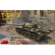 T-54-3 Mod. 1951 Interior Kit, 1/35 - MiniArt 37007