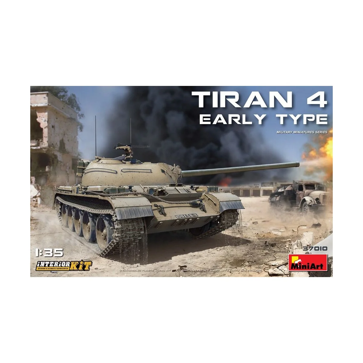 Tiran 4 Early Type. Interior Kit, 1/35 - MiniArt 37010 Tiran 4 Early Type. Interior Kit, 1/35 - MiniArt 37010