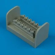 Spitfire PR.XIX exhaust for Airfix - Quickboost QB72 236