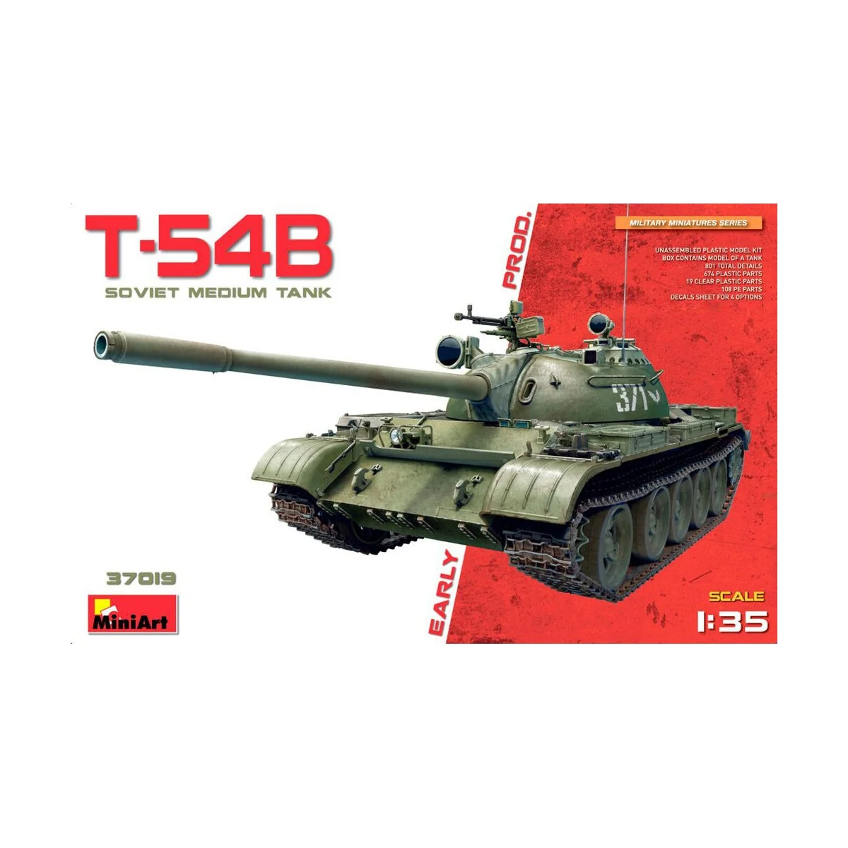 T-54B (Early Production), 1/35 - MiniArt 37019