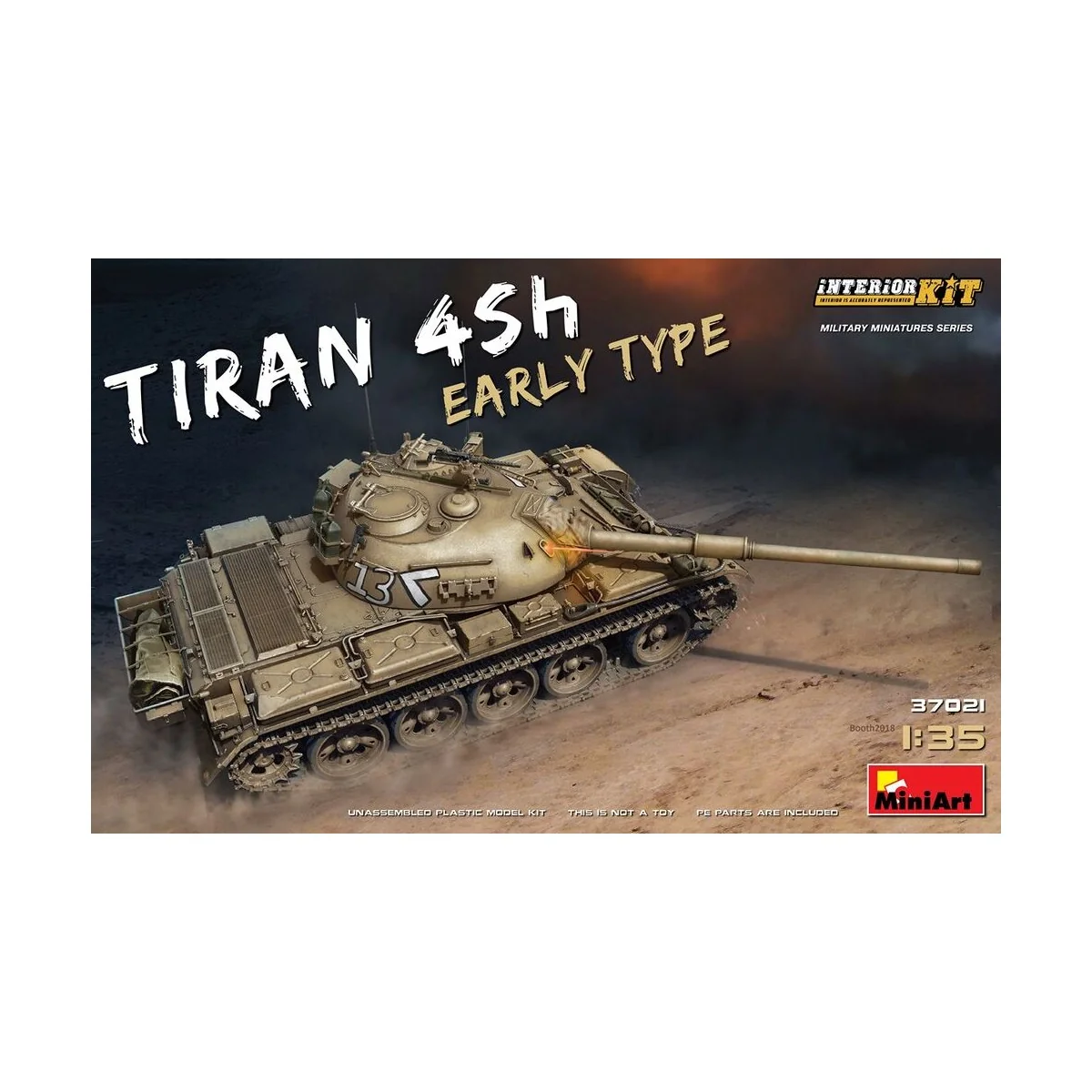 Tiran 4 Sh Early Type. Interior Kit, 1/35 - MiniArt 37021