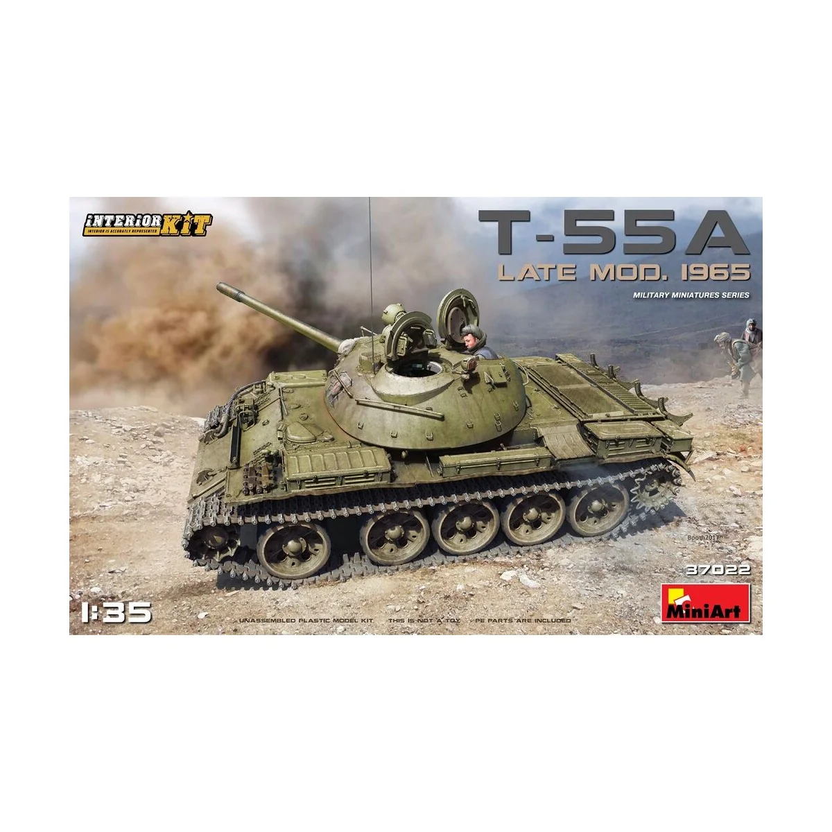 T-55A Late Mod. 1965 Interior Kit, 1/35 - MiniArt 37022