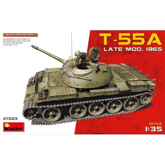 T-55A Late Mod. 1965, 1/35 - MiniArt 37023