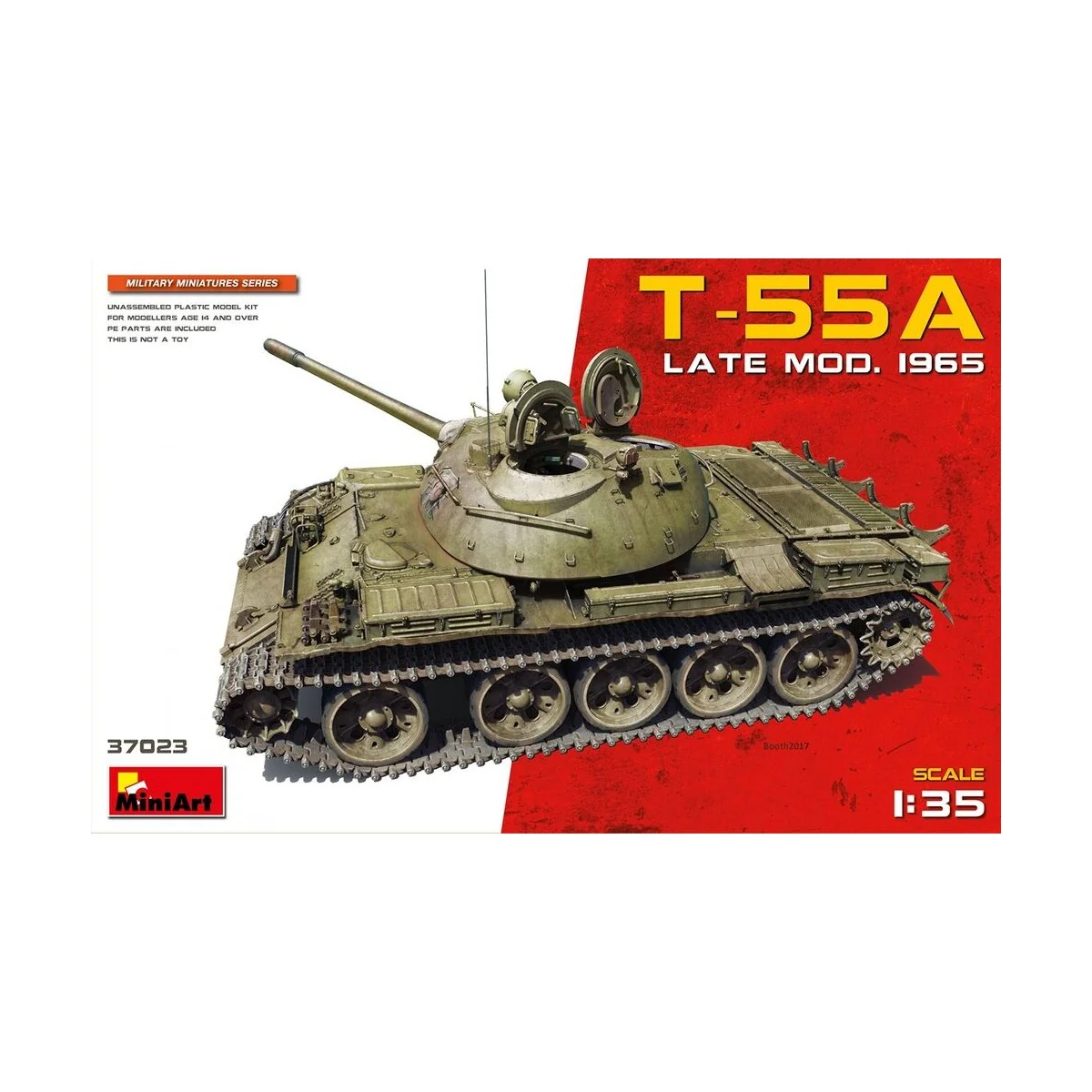 T-55A Late Mod. 1965, 1/35 - MiniArt 37023