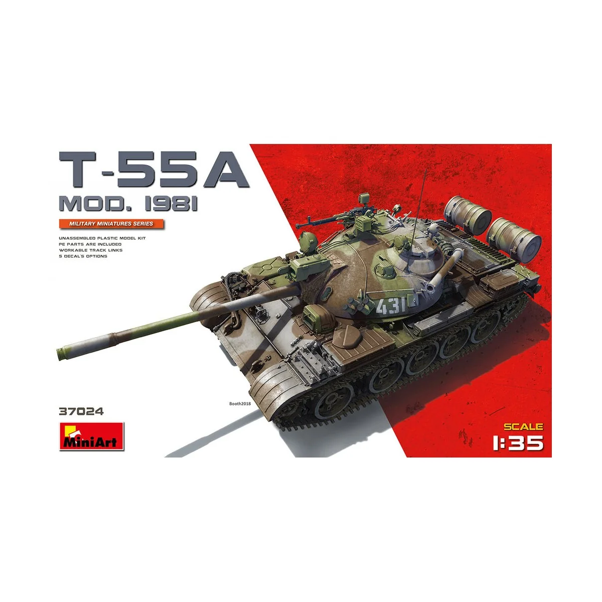 T-55A Mod.1981, 1/35 - MiniArt 37024