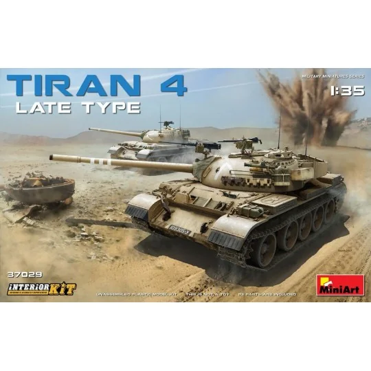 Tiran 4 Late Type. Interior Kit, 1/35 - MiniArt 37029 Tiran 4 Late Type. Interior Kit, 1/35 - MiniArt 37029