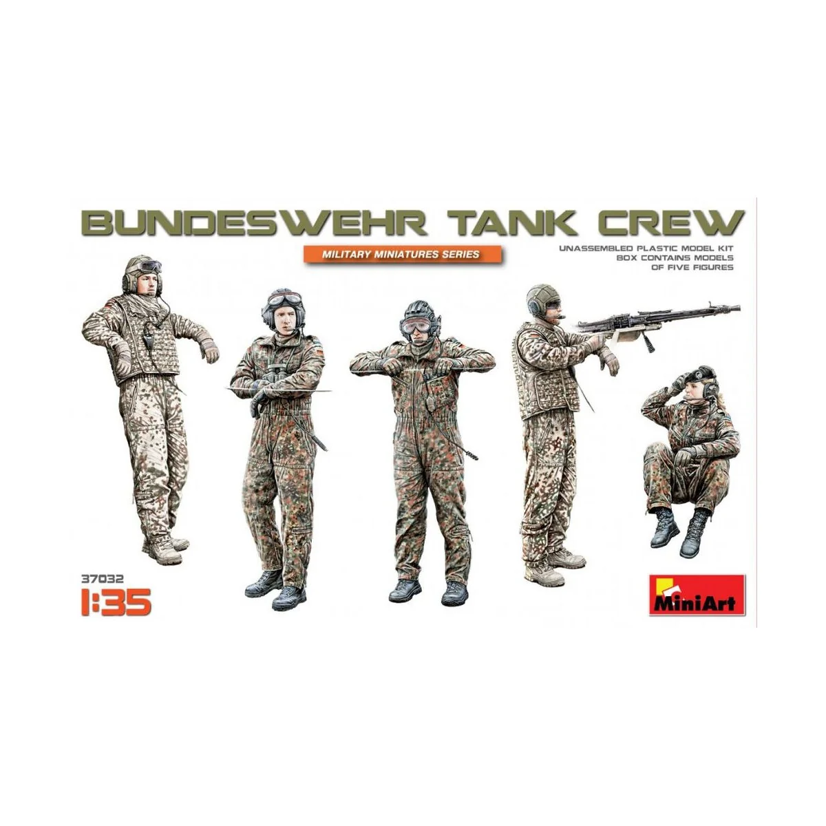 Bundeswehr Tank Crew, 1/35 - MiniArt 37032