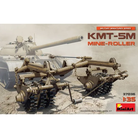 KMT-5M Mine-Roller, 1/35 - MiniArt 37036 KMT-5M Mine-Roller, 1/35 - MiniArt 37036