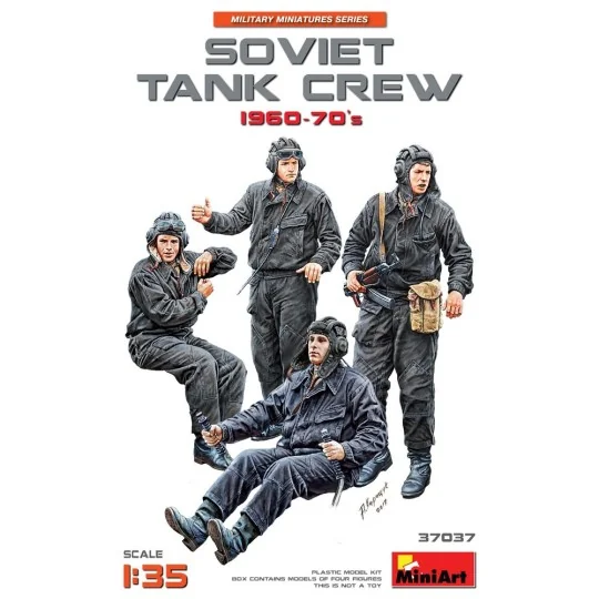 Soviet Tank Crew 1960-70s, 1/35 - MiniArt 37037