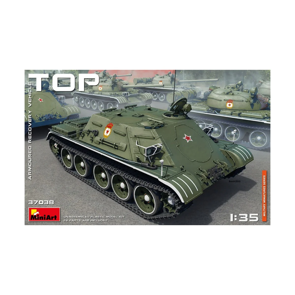 TOP Armoured Recovery Vehicle, 1/35 - MiniArt 37038