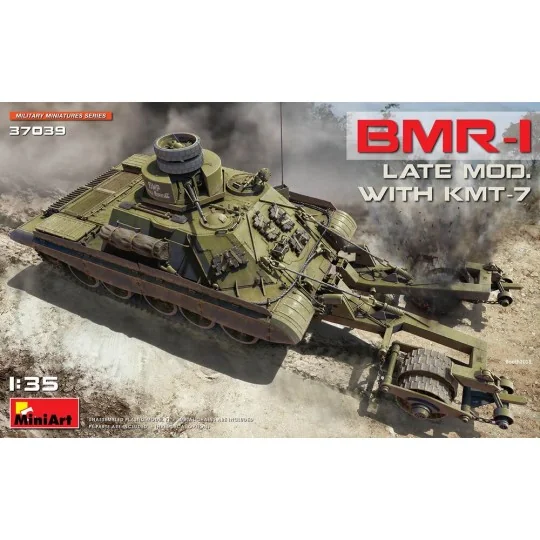 BMR-1 Late Mod. with KMT-7, 1/35 - MiniArt 37039 BMR-1 Late Mod. with KMT-7, 1/35 - MiniArt 37039