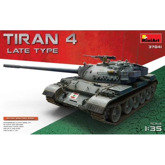 Tiran 4 Late Type, 1/35 - MiniArt 37041 Tiran 4 Late Type, 1/35 - MiniArt 37041