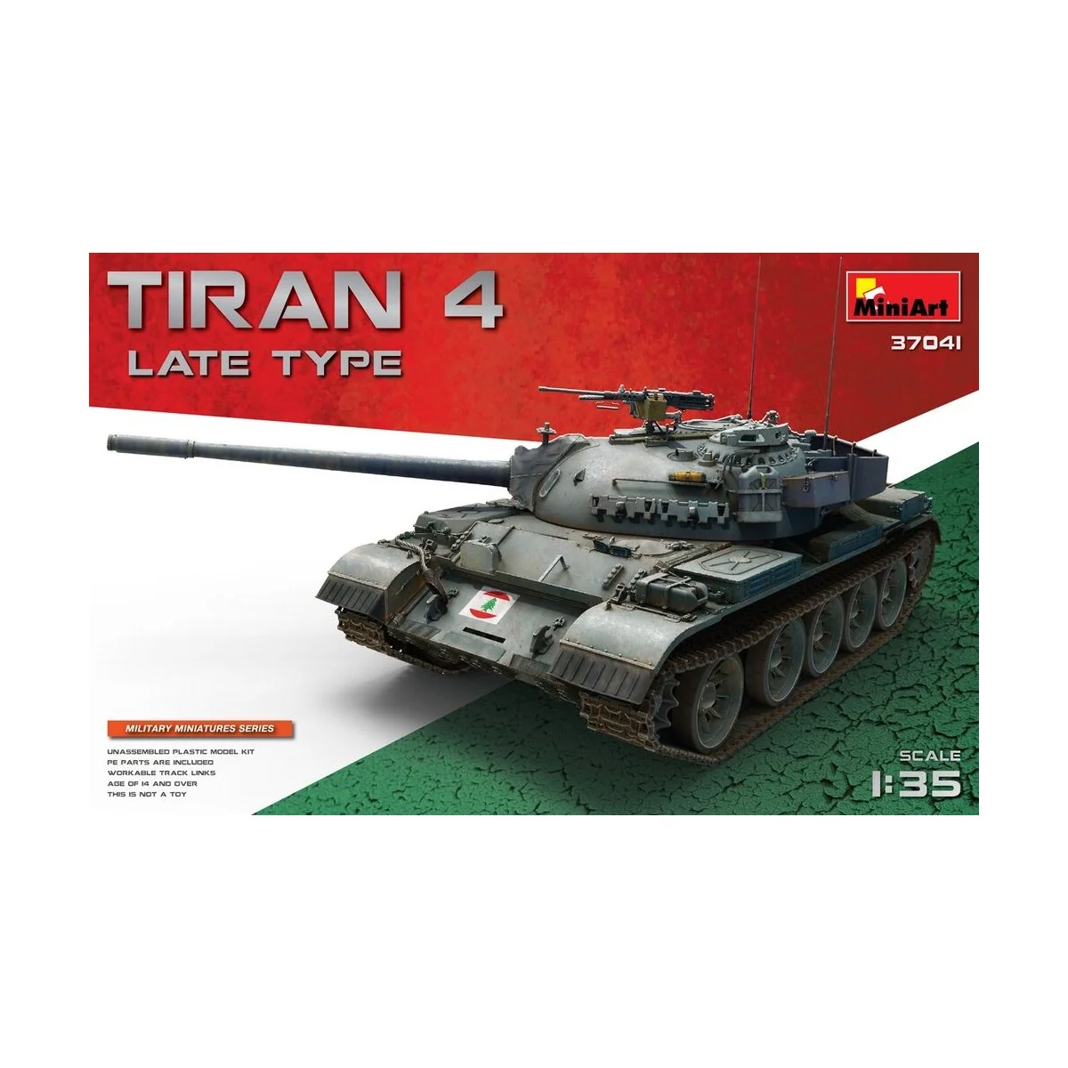 Tiran 4 Late Type, 1/35 - MiniArt 37041 Tiran 4 Late Type, 1/35 - MiniArt 37041