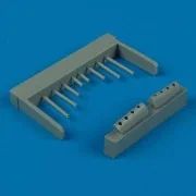 P-47 Thunderbolt gun barrels, 1/72 - Quickboost QB72 239 P-47 Thunderbolt gun barrels, 1/72 - Quickboost QB72 239